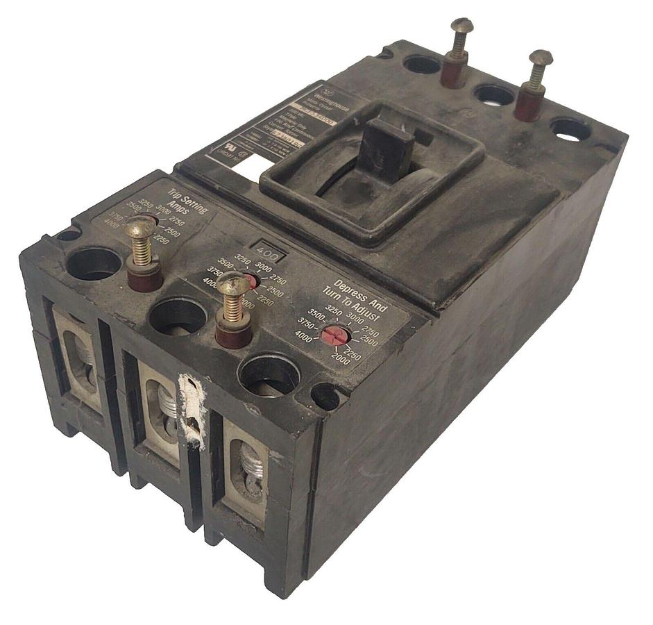 Used 🔥WESTINGHOUSE MCP534000 400A CIRCUIT BREAKER 600VAC 3-POLE MOTOR STARTER
