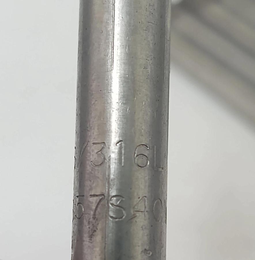 🔥(QTY 7) 1/8" X 3" 316 Stainless Steel Threaded Pipe Nipple New