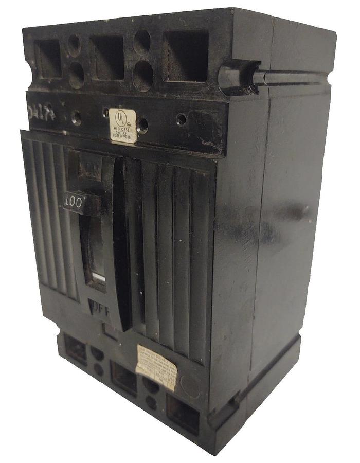 Used 🔥100 Amp 480V 3-Pole Circuit Breaker 100A 3P
