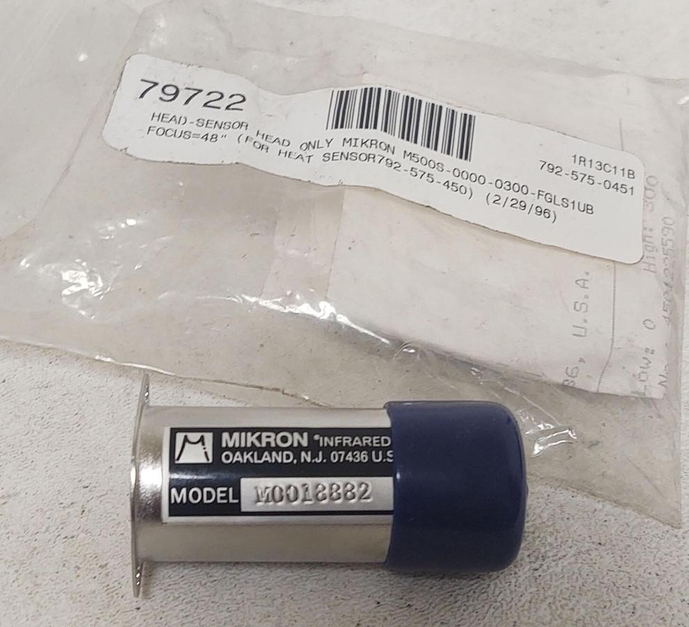 🔥 Mikron M500-0000-0300FGL, Infrared Heat Sensor Head, 0-300°