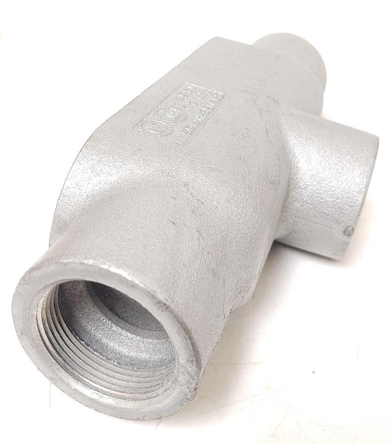 🔥 NEW Crouse-Hinds TB58, Rigid Conduit Outlet Body, 1 1/2 NPT Iron TB Form 8