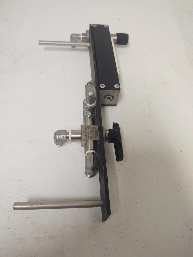 Used 🔥 Matheson Flow Rate Indicating Gauge FM-1000 J1-4B101-J010 Whitey SS-42XF2 #2