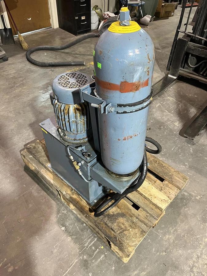Used Continental Hydraulics Little Champ 5 HP Hydraulic Power Unit With Accumulator