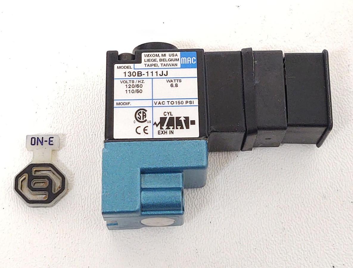 NEW 1pc 130B-111JJ /  Solenoid Valve 120 VAC Coil