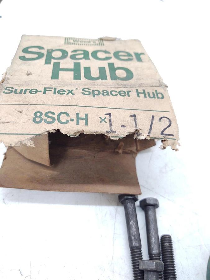 🔥 NEW WOODS 8SCH COUPLING SPACER HUB 8SC-H BORE 1-1/2 TDJ