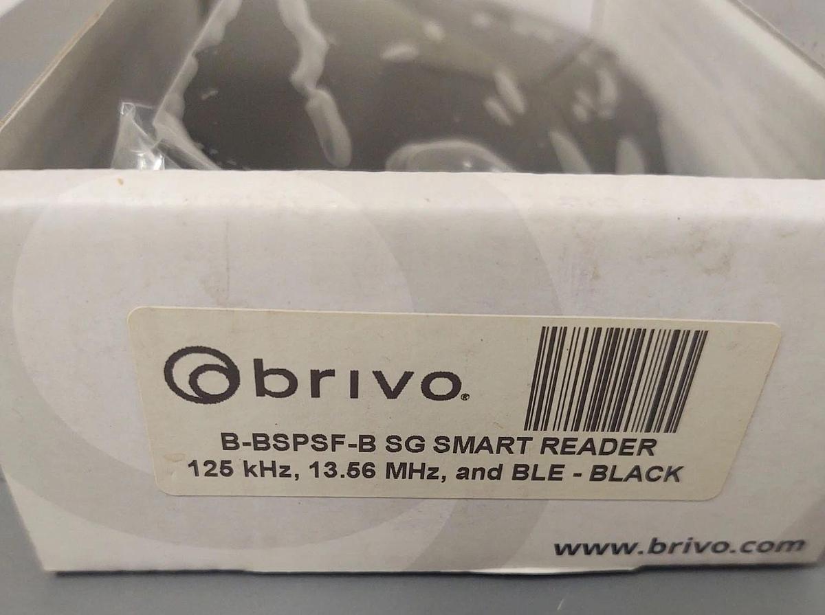 🔥(NEW) Brivo Smart Reader B-BSPSF-B, 125KHz, 13.56MHz And BLE - BLACK