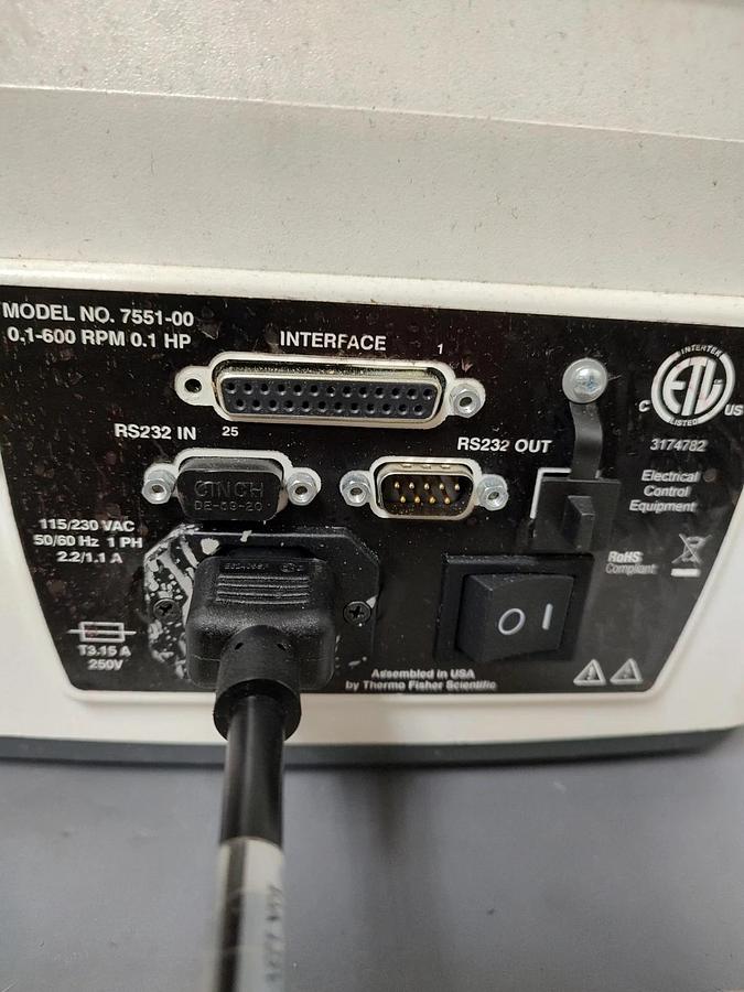 Used 🔥TESTED - COLE PARMER MASTERFLEX L/S 7551-00 Peristaltic Pump #2