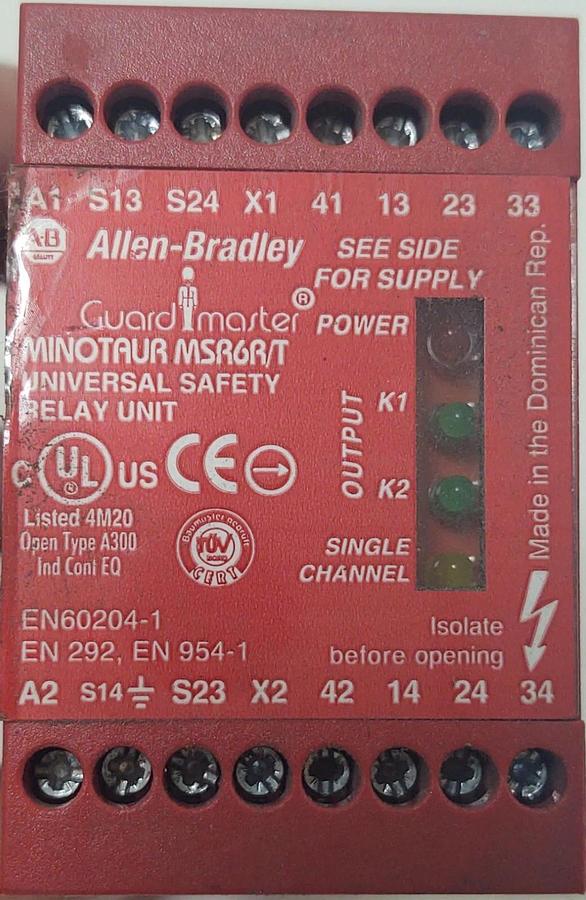 Used 🔥 Allen-Bradley Guardmaster Safety Relay - 440R-C23017 - Series B