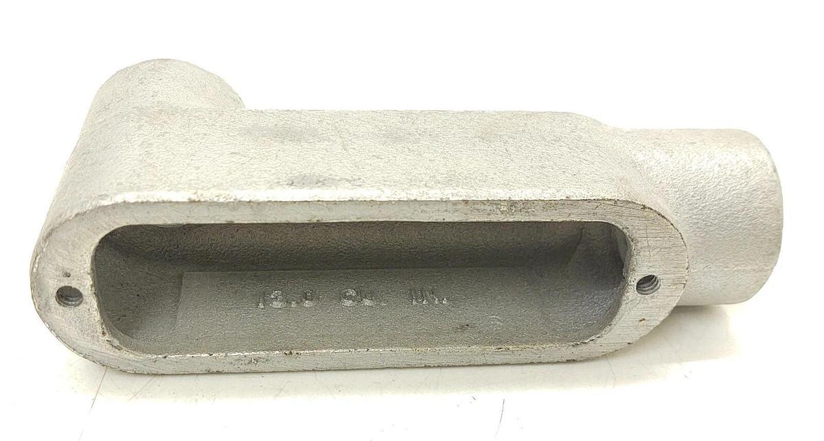 🔥 4 NEW CROUSE-HINDS LB38 1" CAST IRON RIGID THREADED CONDUIT FITTING TYPE LB