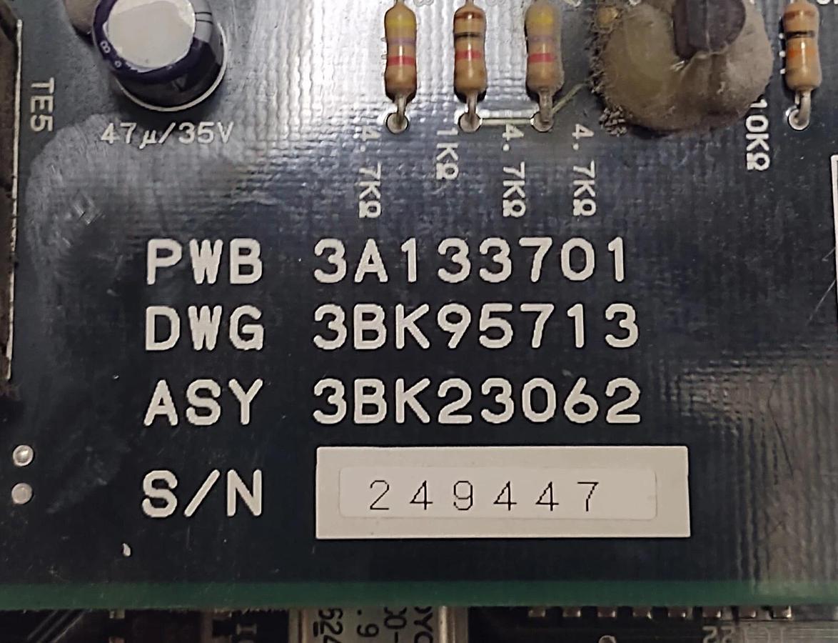Used Mitsubishi Circuit Mother Board PWB 3A133667 / DWG 3BK95453 3A133701 / 3A133669