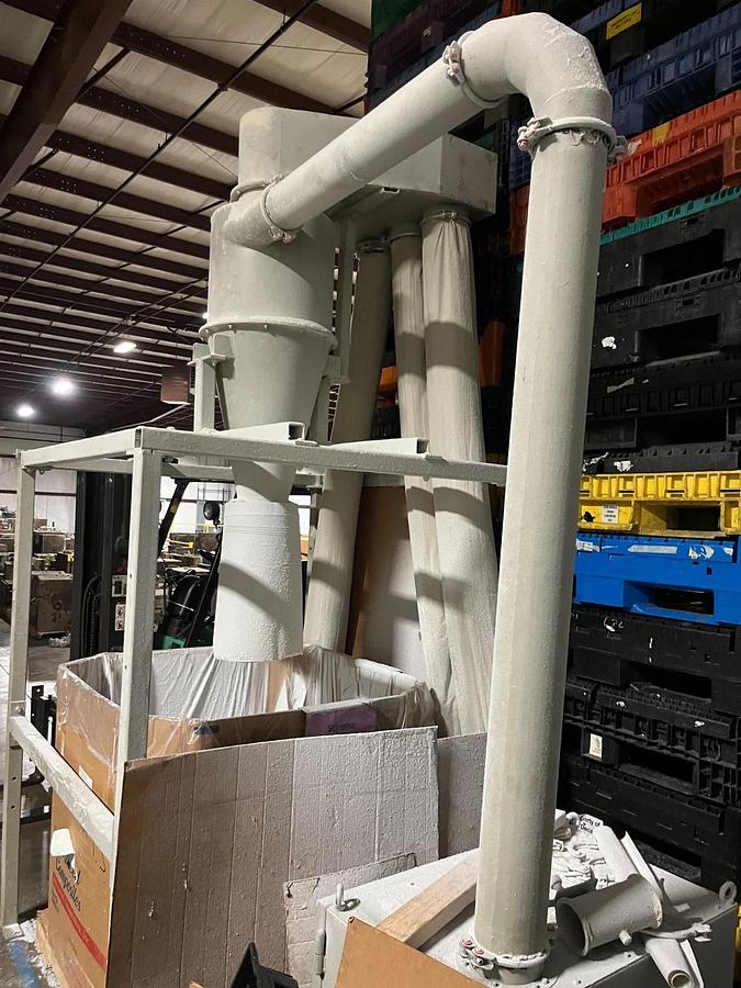 Used Zerma GST 400/600 Granulator 22 KW (30 HP) Blower and Cyclone Included