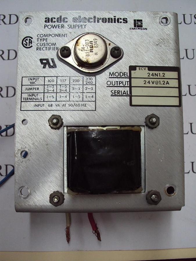 Used ACDC Electronics Power Supply 24N1.2