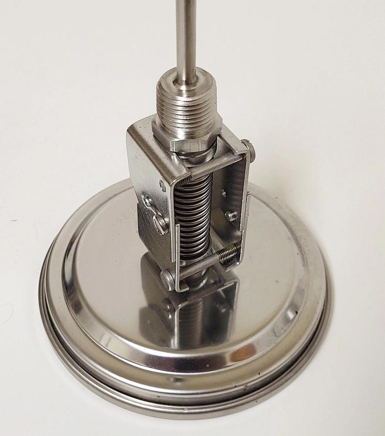 WIKA, Model 52, 52150D206G4, Temperature Gauge 15" Probe 0-250 F /NEW/ 5" Face