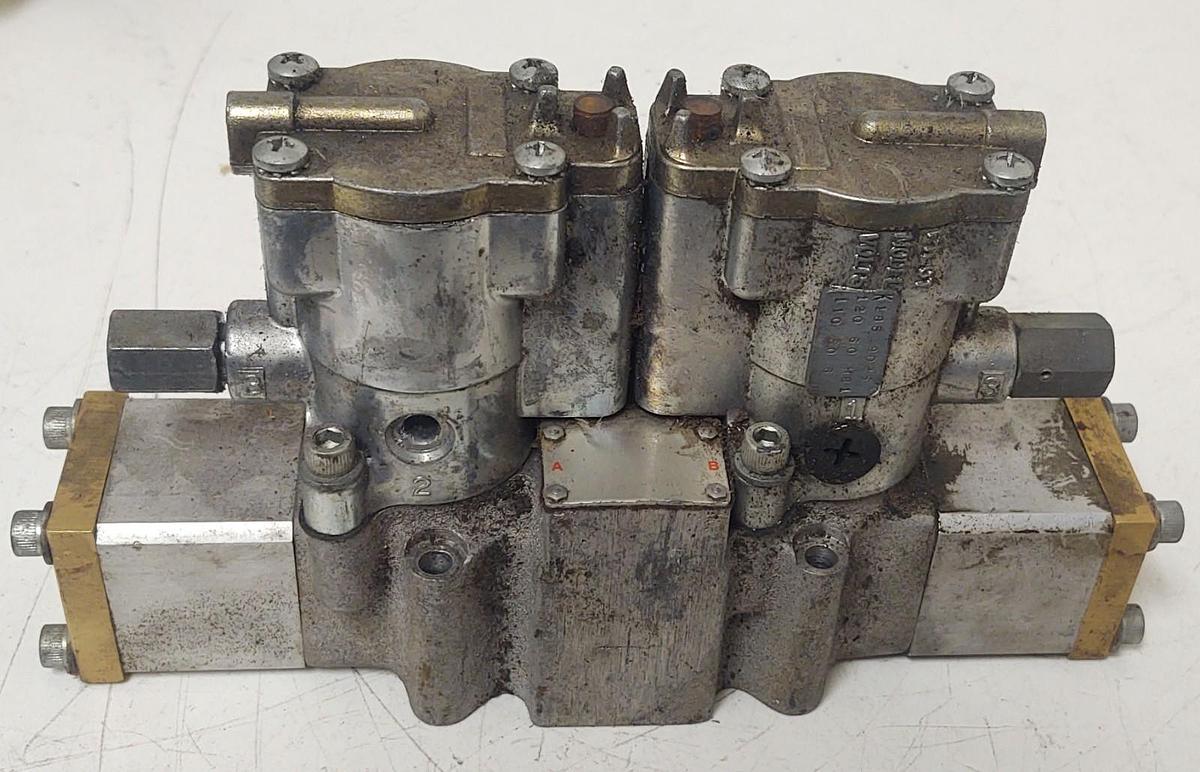 Used 🔥BELLOWS Pneumatic Solenoid Valve with K185-9025 110/120V K1859025 Coils