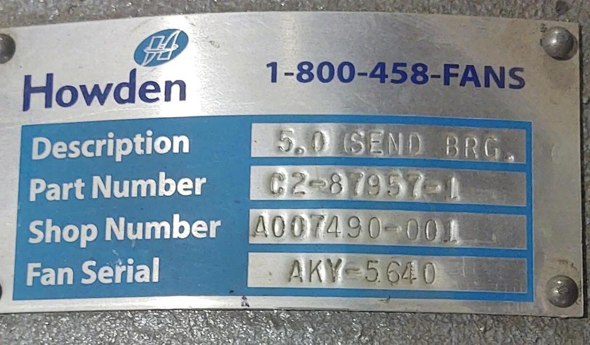🔥*NEW* Howden 2-Piece Babbitt Bearing Housing C2-87957-1 Type SEHD 5.0 BRG