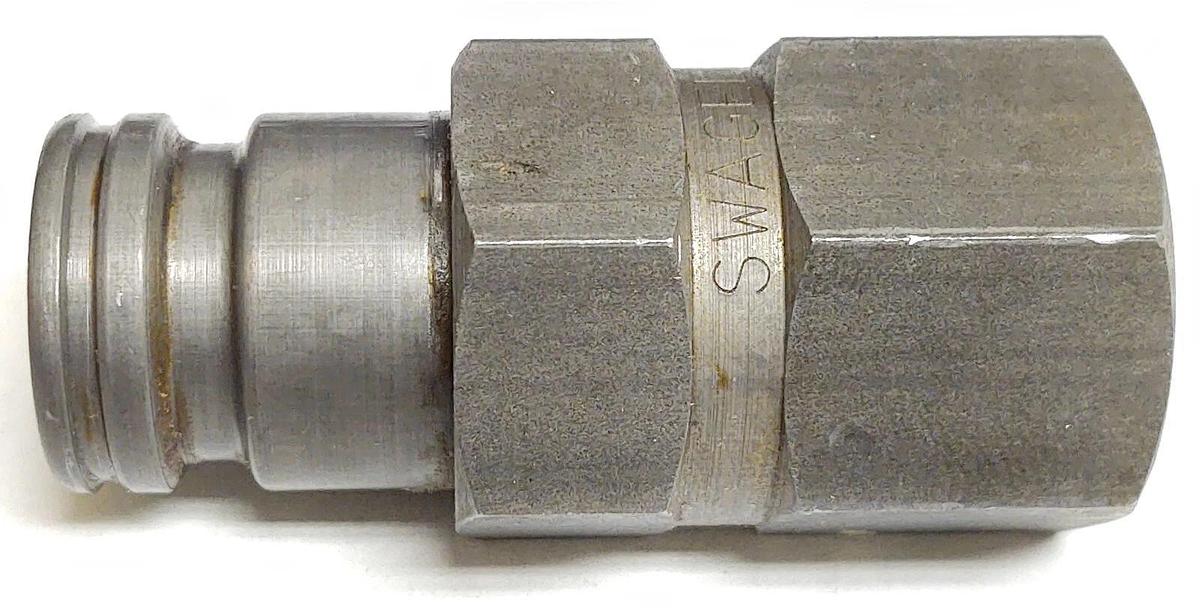 Used 🔥 (3 PCS) SWAGELOK 1/2" FNPT SS QUICK CONNECT S-QH8-D-8PF R19I01332B
