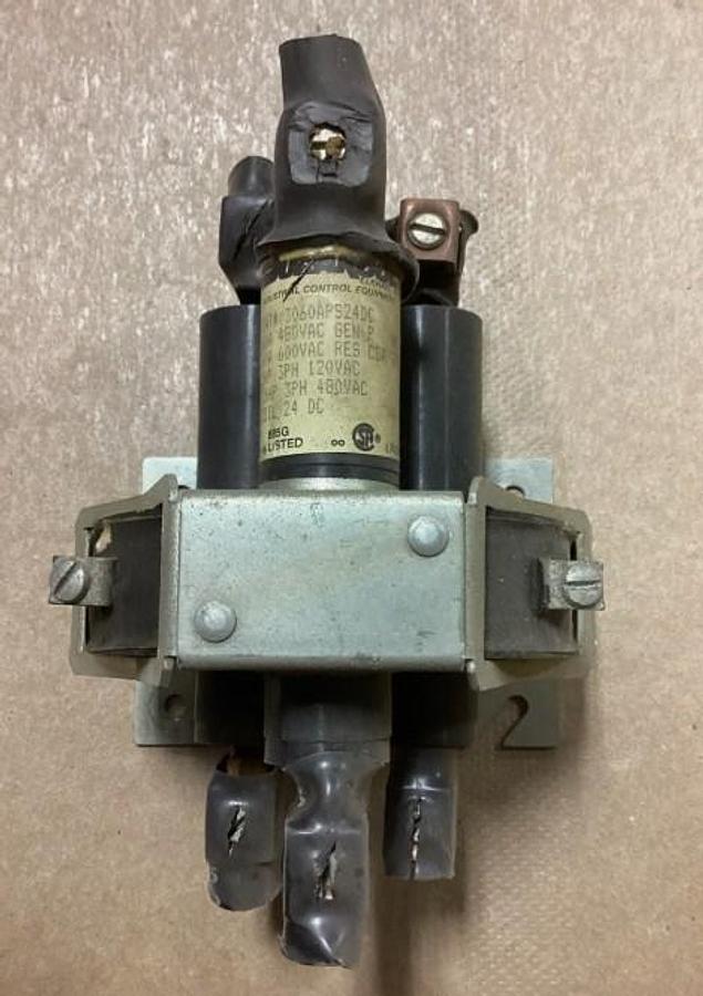 Used 🔥 Durakool 2035A24DC Mercury Displacement Relay 35A 600VAC 24 VDC Coil