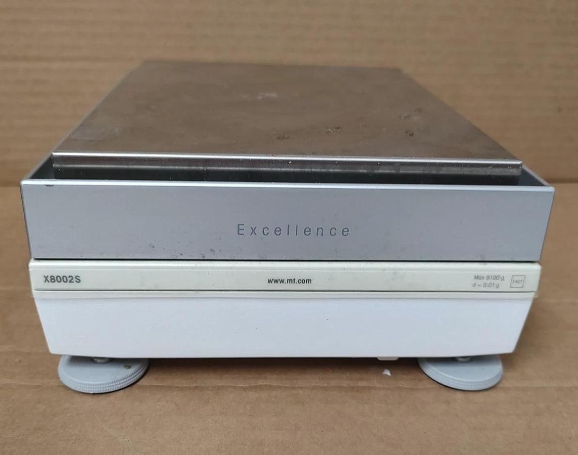Used 🔥#5 Mettler Toledo X8002S Precision Balance Scale 8100g x 0.1g - No Head Unit