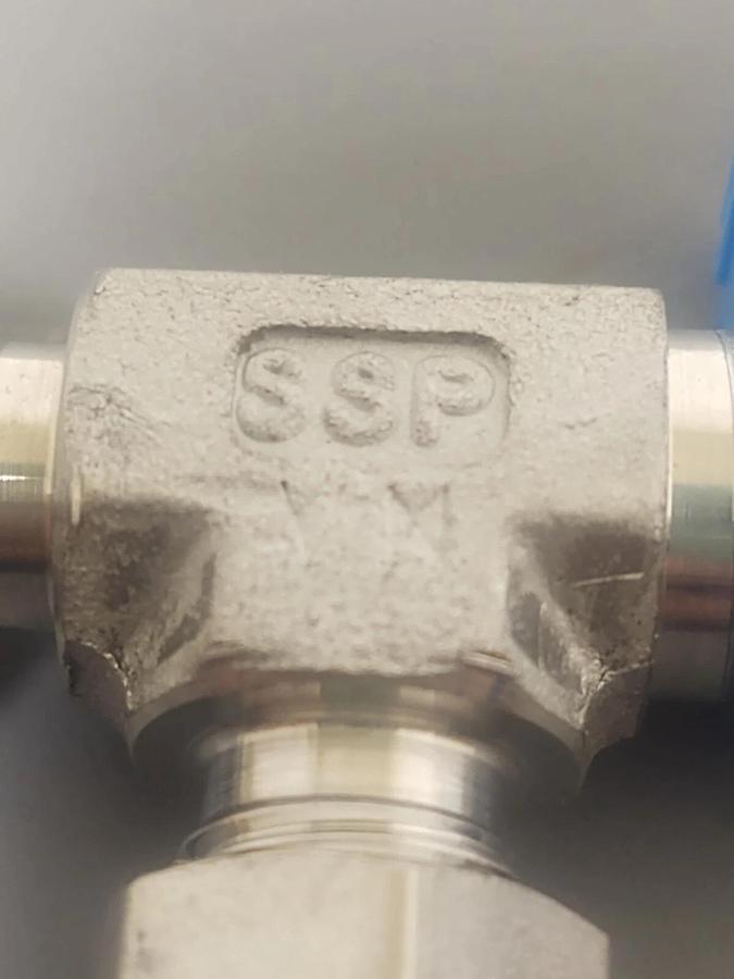 🔥 Parker 4MRT4N-316 NPT Male Run Tee, Same as SS-400-3-4TMT Swagelok 1/4 Tube