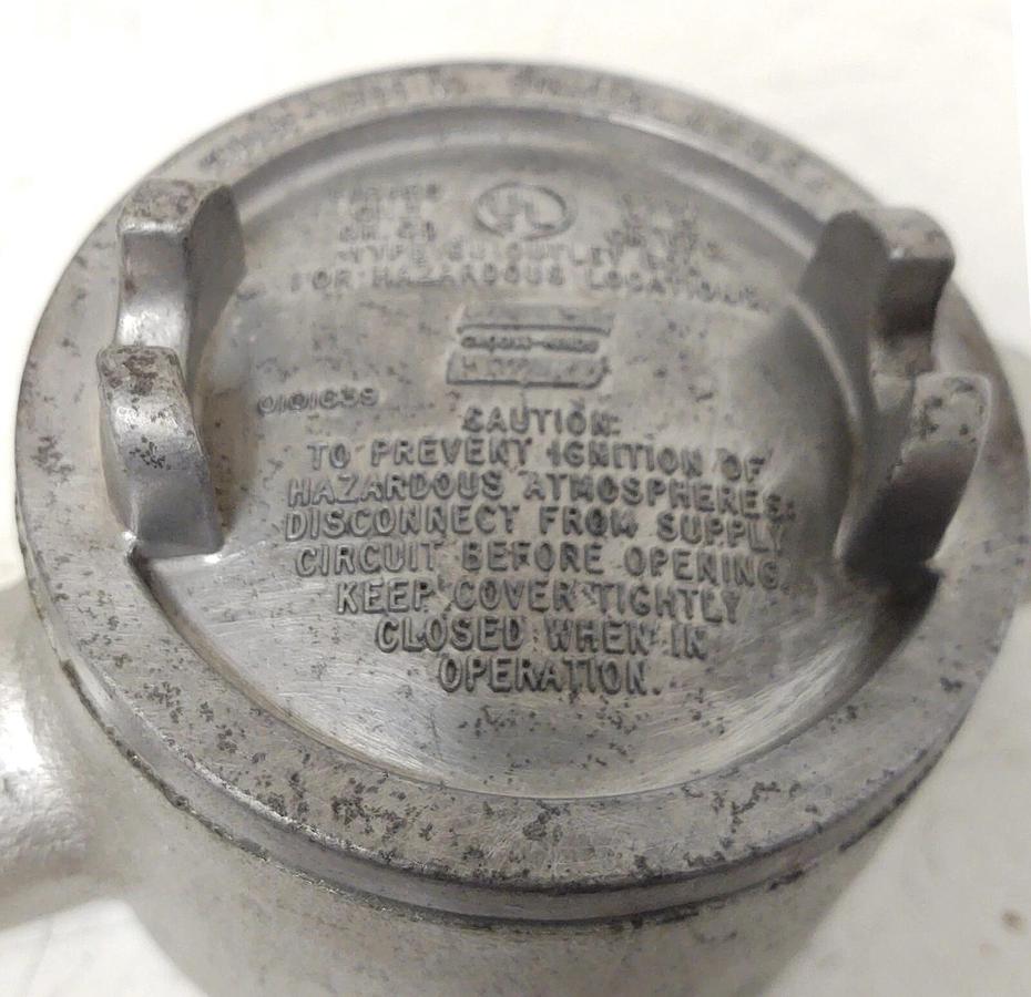 🔥 NEW EATON COOPER CROUSE HINDS GUAC H-22 16 1/2'' COUNDUIT BOX EXPLOSION PROOF