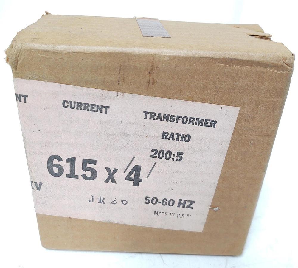 🔥 (NEW) GE GENERAL ELECTRIC JCH-0 200:5 50/60Hz Current Transformer 615x4