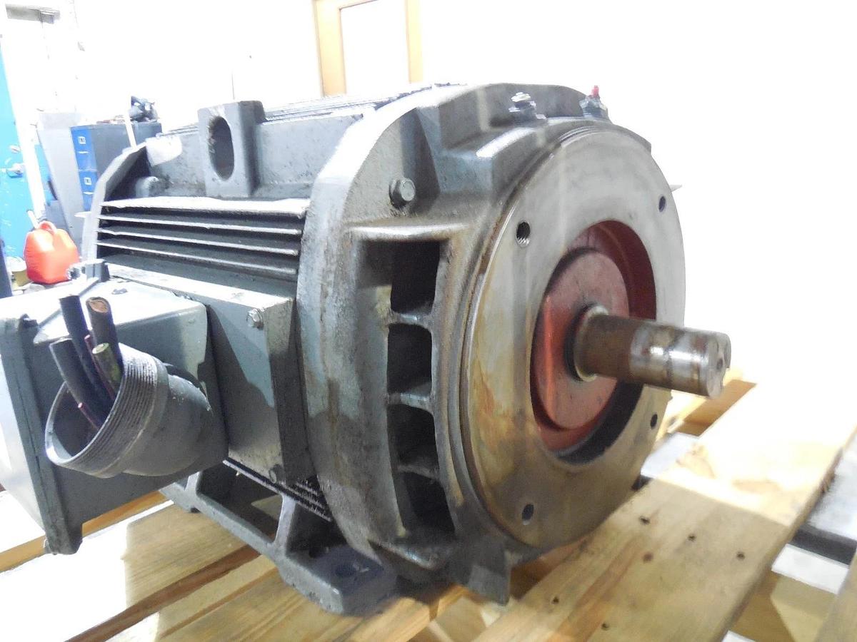 Used General Electric GE Motor 326TSC RPM 1185 Volts 460 AMP 39 (HP 30) (3 Phase)
