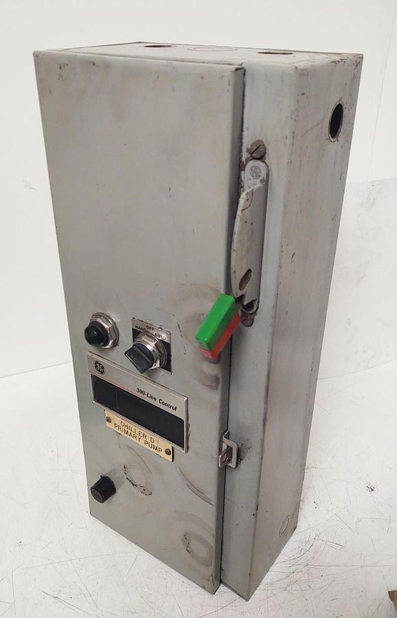 Used 🔥 GE Motor Starter Size 2, Nema 2, 600 V Fused Disconnect 30A Fuses 120V Coil