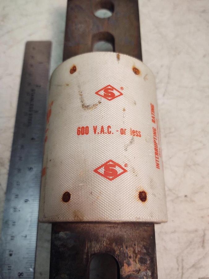 Used USED Ferraz Shawmut A4BY1600 Current Limiting Fuse 1600 Amp 600 V