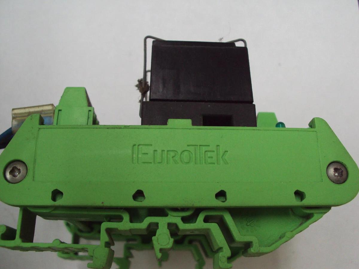 Used Eurotek 4 Channel Relay ET-MRZ04/24DC/SC/N/AR Breakout Board