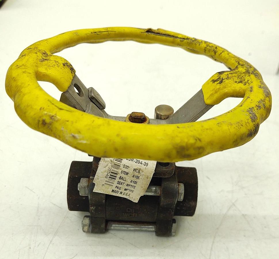 4 NEW Apollo Steel Full Port Ball Valve, 83R-204-39 3/4" Weld Sockets