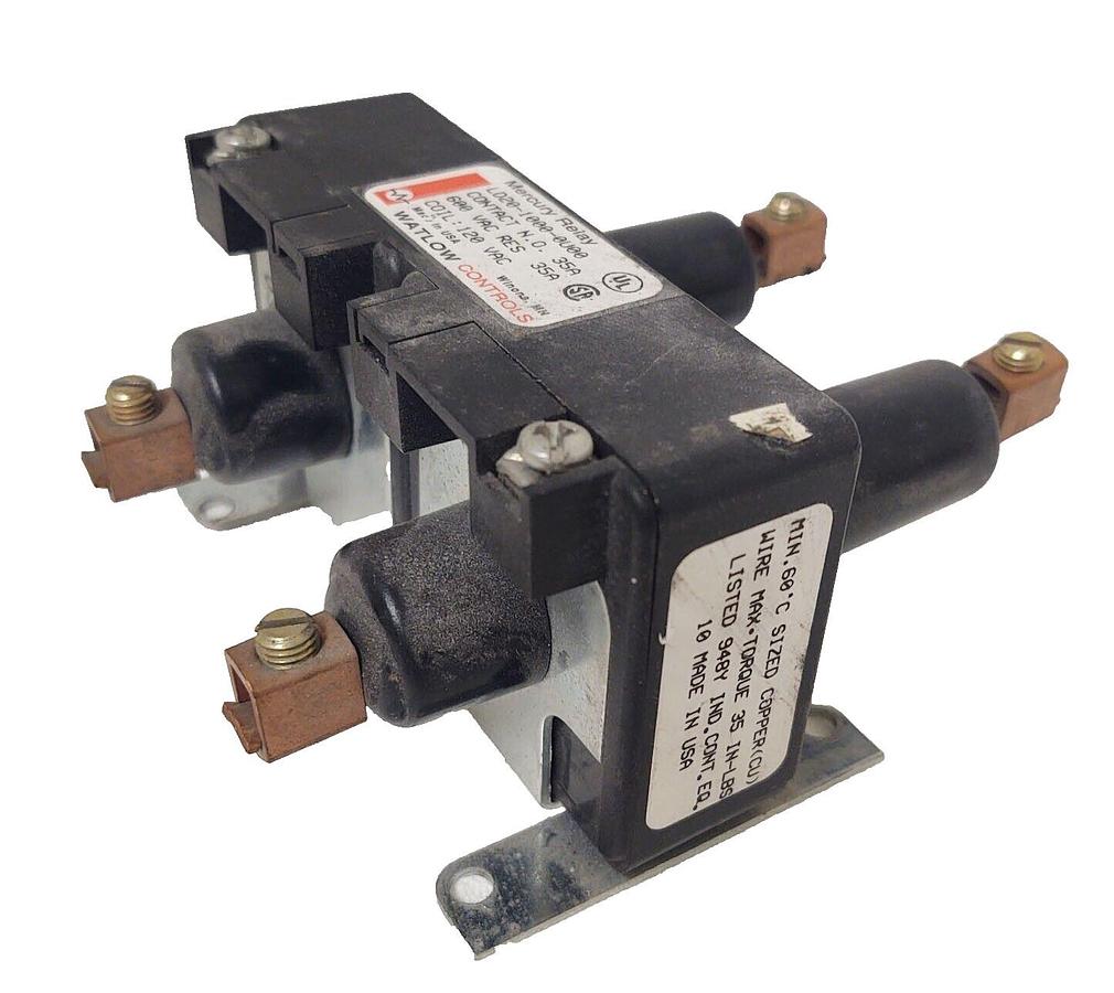 Used 🔥Watlow Controls, LD20-1000-0U00 Mercury Relay 120V Coil