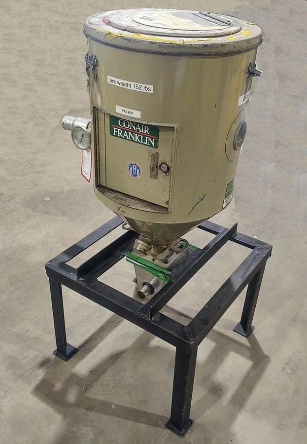 Used 🔥CONAIR DRYING HOPPER ON STAND