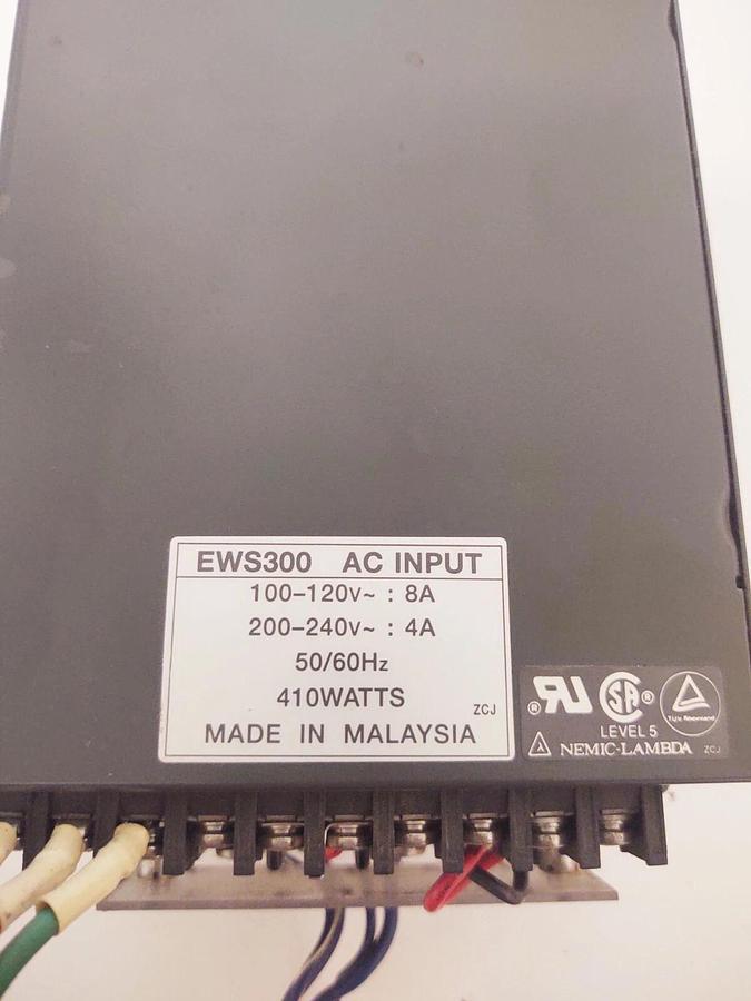 Used ESW300-24 24V 14A POWER SUPPLY MOLDING MACHINE INPUT 120AC or 240AC TESTED