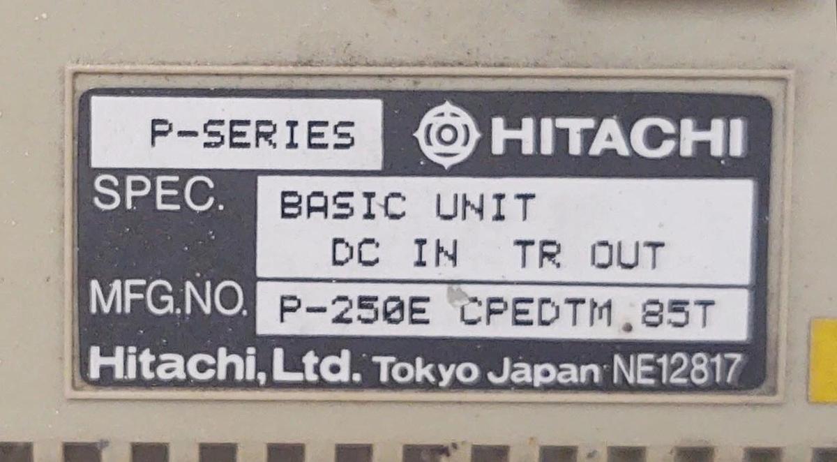 Used 🔥Hitachi P-250E CPEDT 85T HIZAC