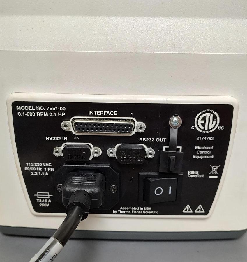 Used 🔥TESTED - COLE PARMER MASTERFLEX L/S 7551-00 Peristaltic Pump #4