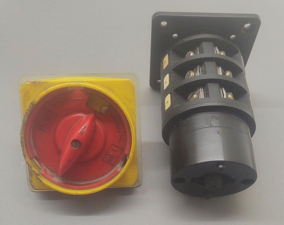 Used š„SALZER 55A Machine Disconnect Rotary Switch S440