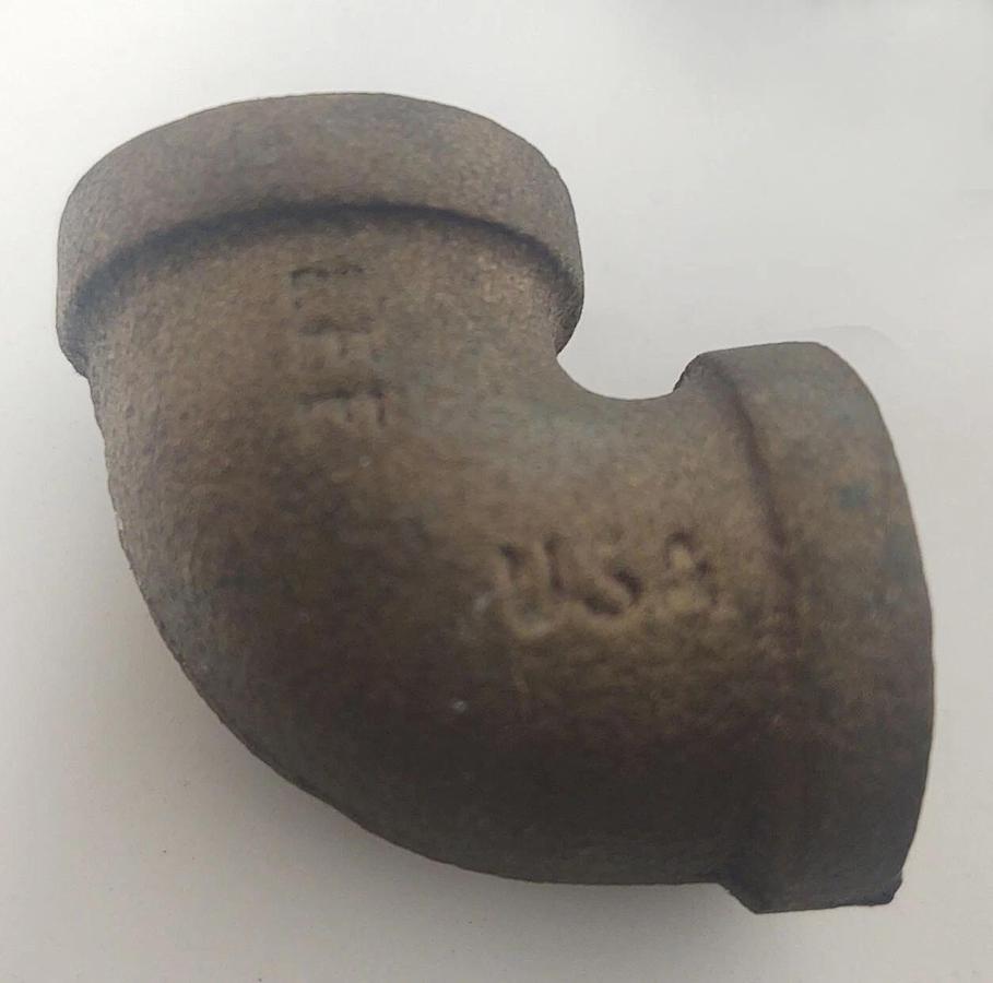 🔥(QTY 7) Brass 3/8''-Inch Elbow 90° Degrees FNPT LEE USA