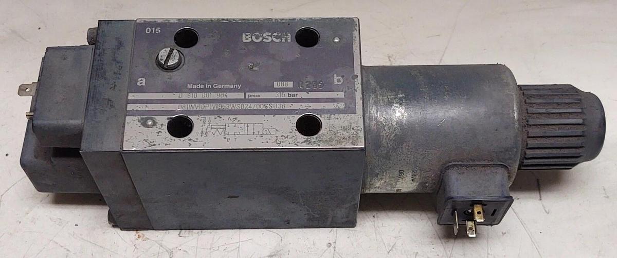 Used Rexroth Bosch Hydraulic Directional Control Valve 081WV10P1V1953WS02400CSD36