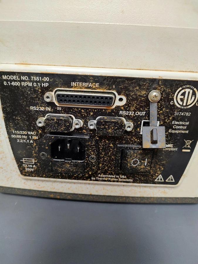 Used 🔥TESTED - COLE PARMER MASTERFLEX L/S 7551-00 Peristaltic Pump #8