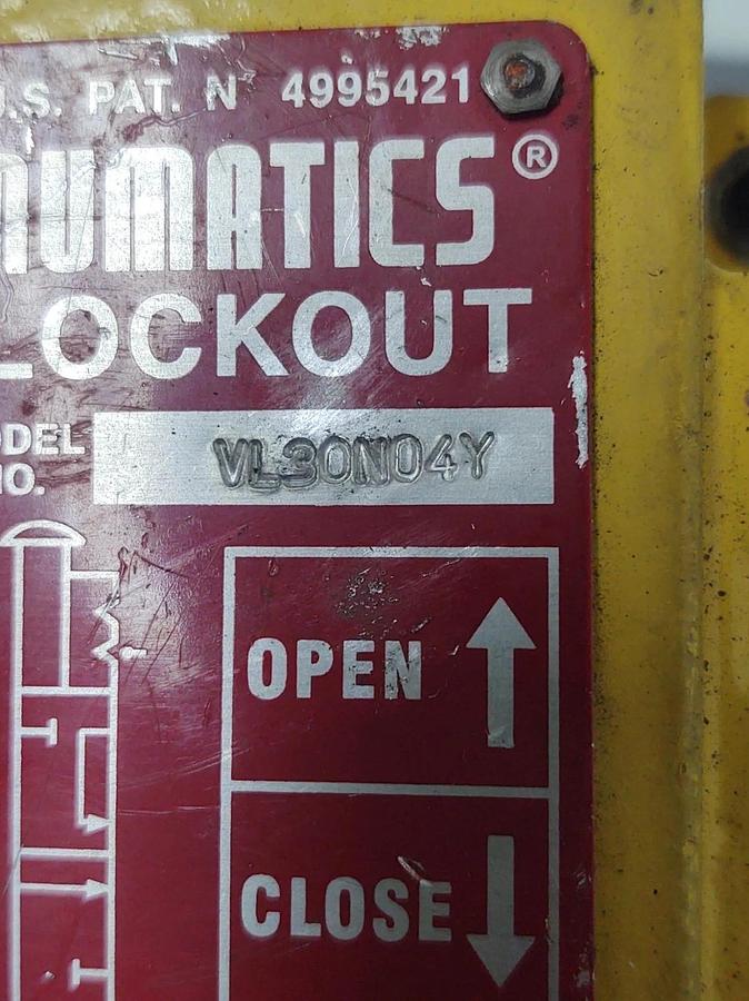Used 🔥Numatics Lockout VL30N04Y