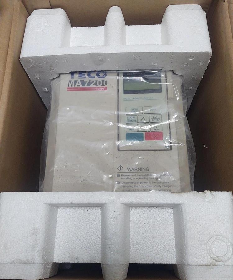 🔥NEW 10Hp VFD TECO-WESTINGHOUSE MA7200-2010-N1 240VAC