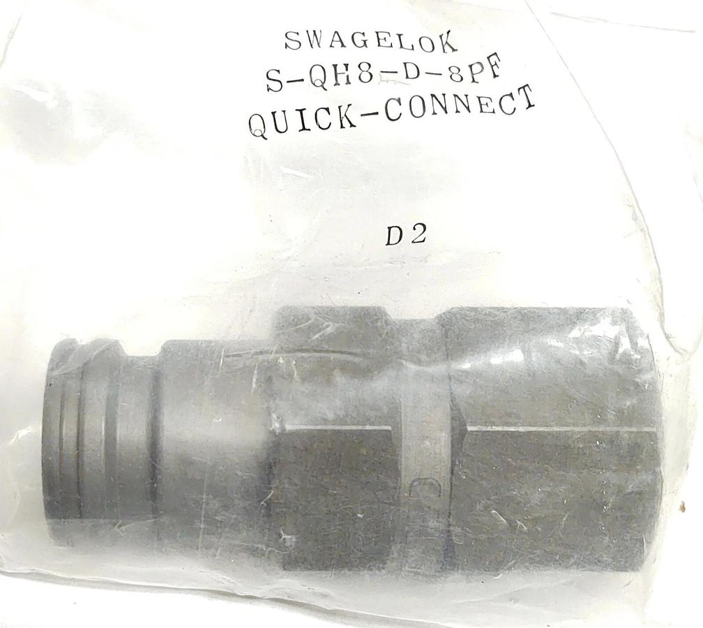 Used 🔥 (3 PCS) SWAGELOK 1/2" FNPT SS QUICK CONNECT S-QH8-D-8PF R19I01332B