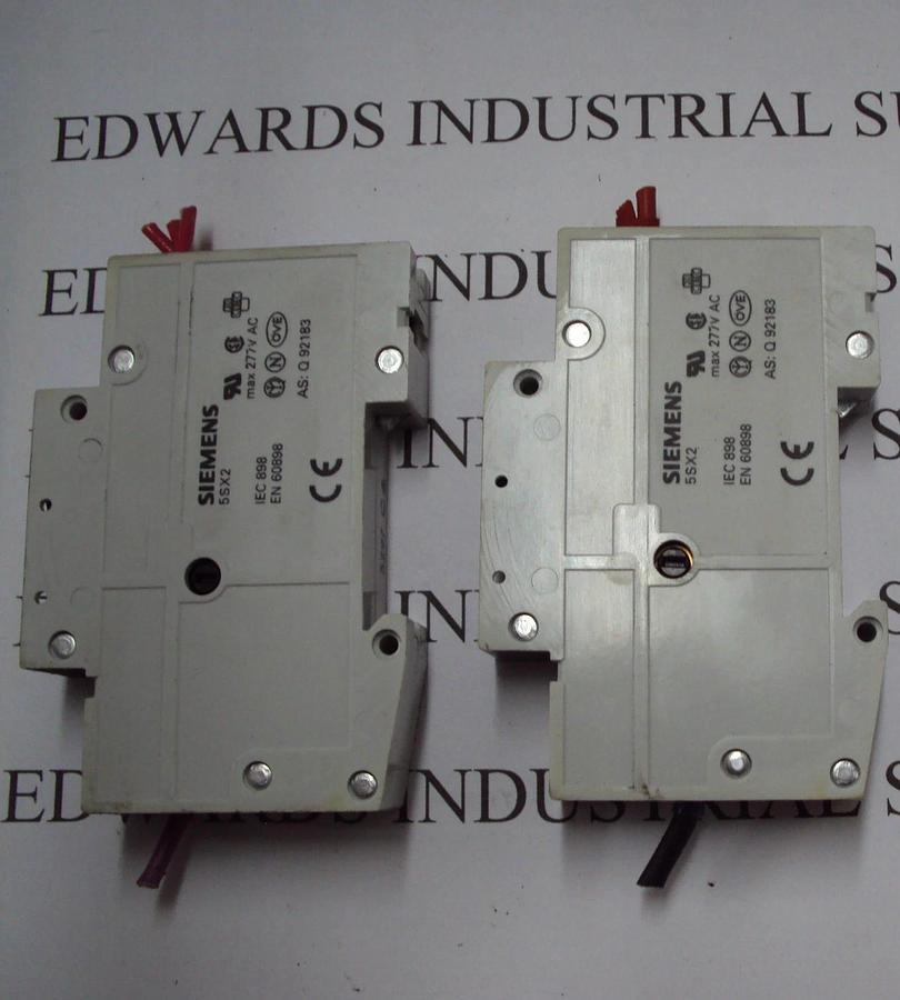 Used 2 Siemens 5SX21 Circuit Breaker 5SX2 230/400V