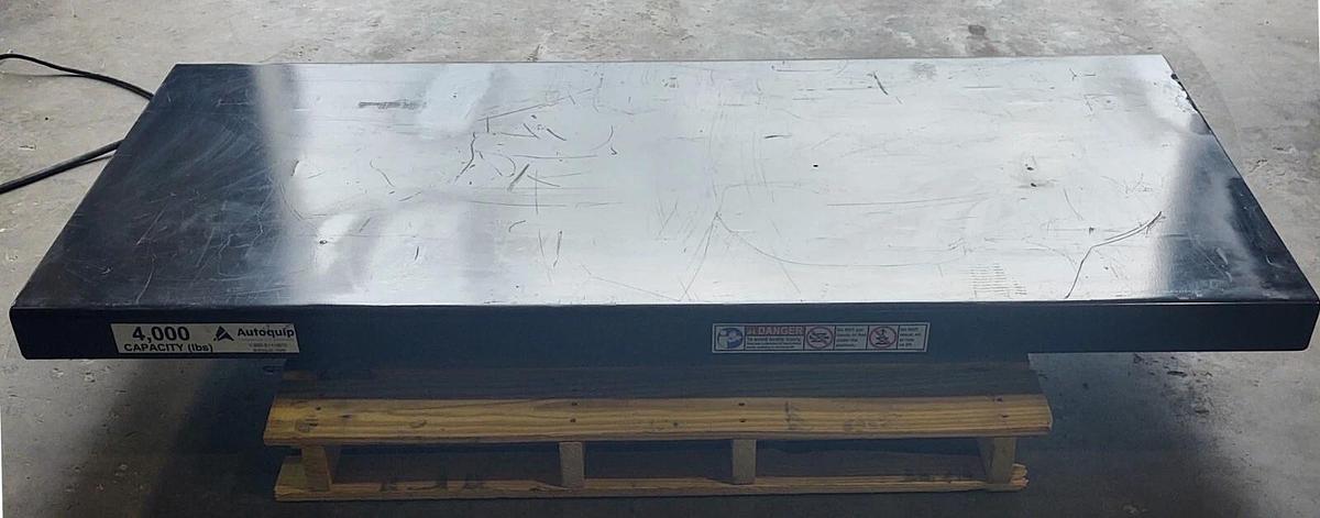 Used 🔥 Autoquip Series 35 4000 lb Hydraulic Lift Table Platform 72"x34" 480VAC