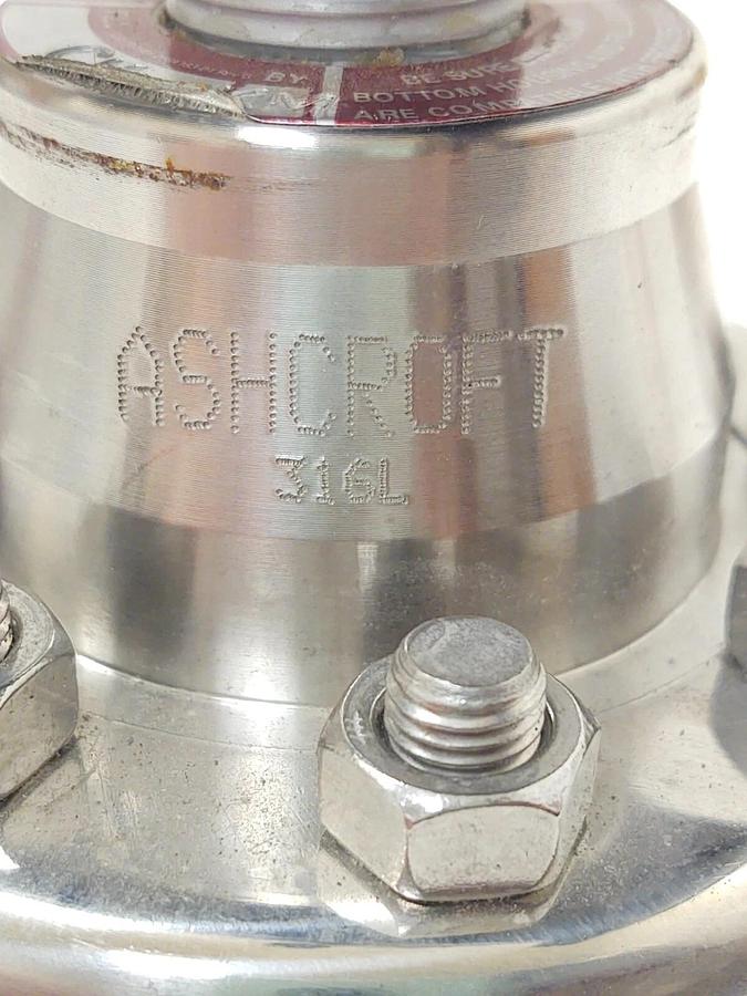 🔥 Ashcroft Vacuum Pressure Gauge 760mm Hg 45-1279-SS-04L-XPDHN Stainless 1" NPT