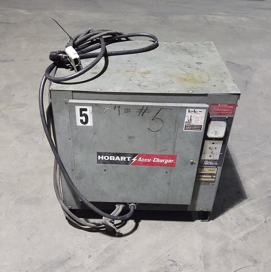 Used 🔥Hobart Forklift Battery Charger 725C3-18, 36V 18 Cells 145A,  3ph 208/240/480