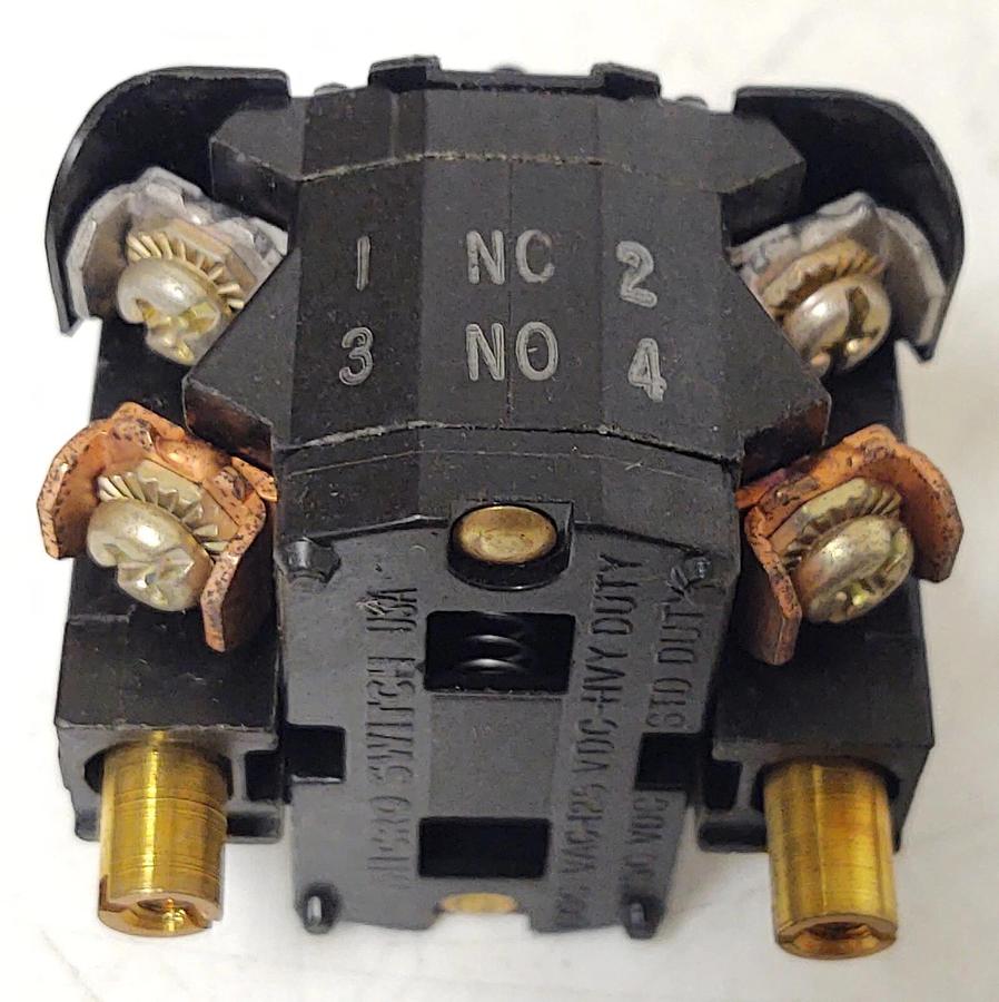 🔥 (NEW) Honeywell PTCH Micro Switch Contact Block 1 NO 1 NC