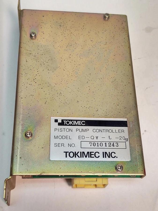 Used Mitsubishi Tokimec ED-QV-L-20-S1 Piston Pump Controller Circuit Board Module