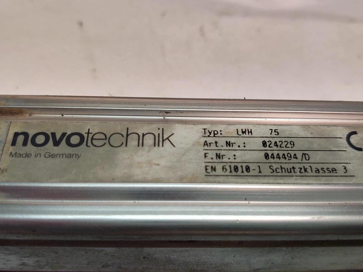 Used Novotechnik LWH 75 Linear Displacement Position Transducer Potentiometers Sensor
