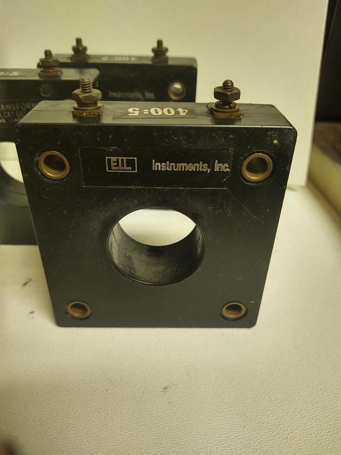 Used (3) Westinghouse / Tyco Electronics 3486C98H04 Current Transformer 400:5 Ratio